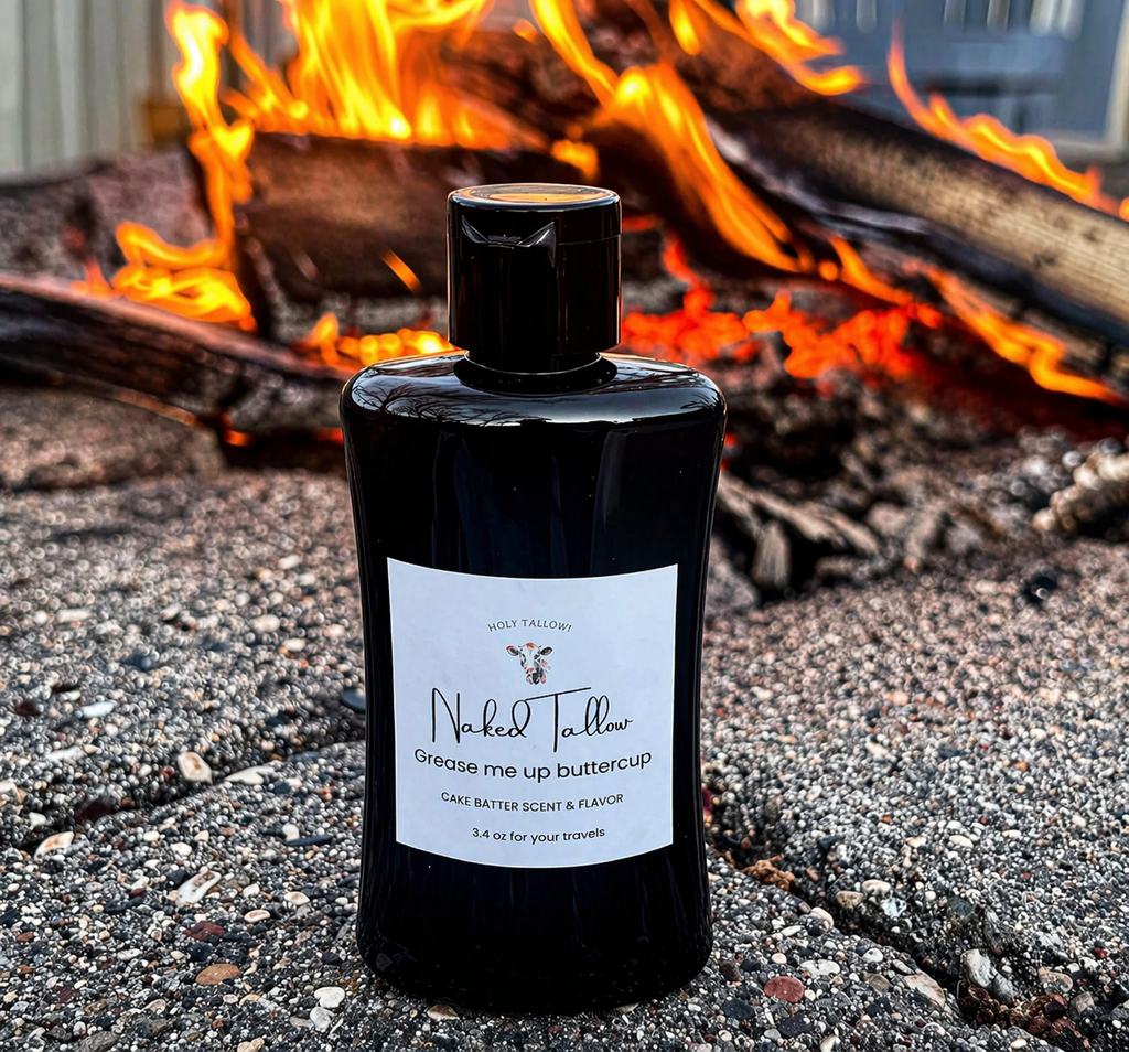 Tallow After Dark collection- Beef tallow, all natural, organic, edible massage cream